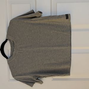 P'tula "Date Night Crop" in color Heathered Grey X-Small